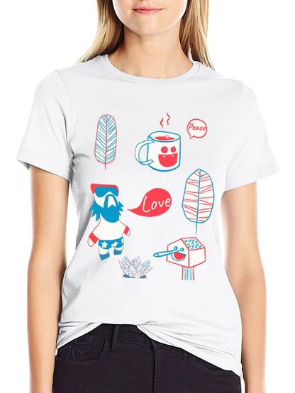 Peace & Love Graphic Tee