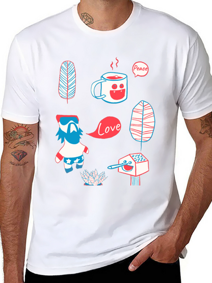Peace & Love Graphic Tee