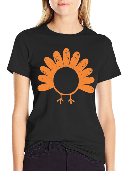 Turkey Graphic Tee - Thanksgiving T-Shirt