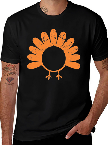 Turkey Graphic Tee - Thanksgiving T-Shirt