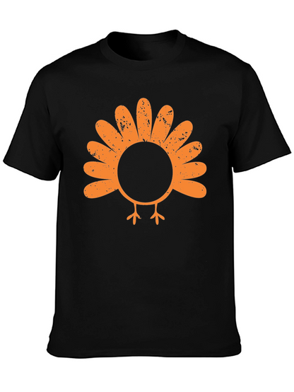 Turkey Graphic Tee - Thanksgiving T-Shirt