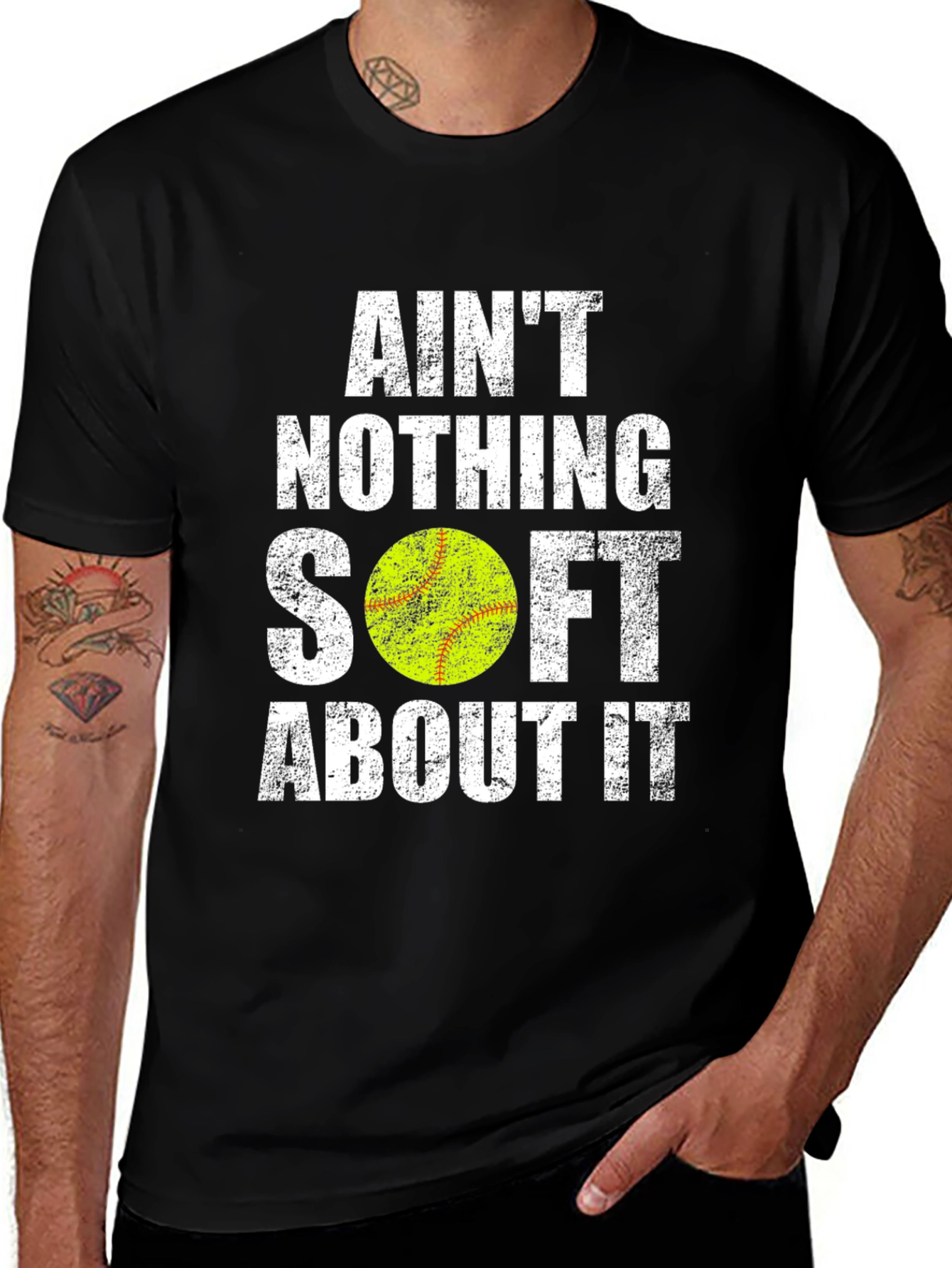 Aint Nothing Soft T-Shirt - Softball Tee