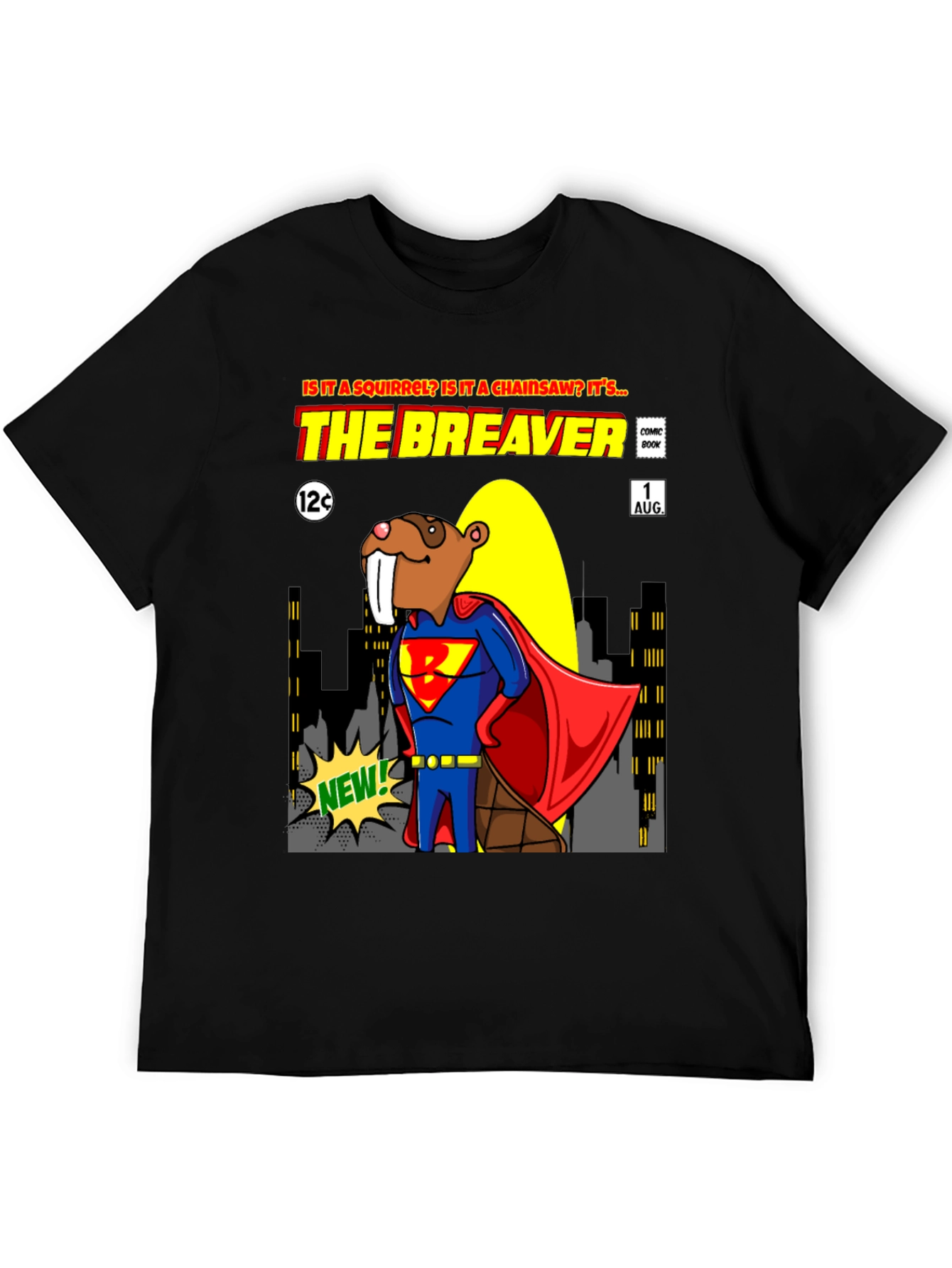 The Breaver Superman Comic Book T-Shirt