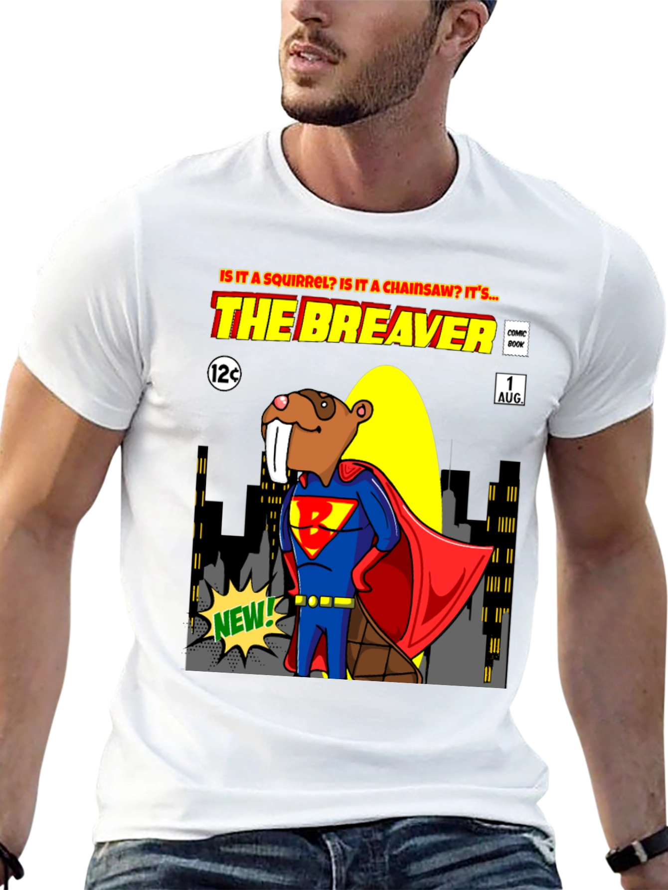 The Breaver Superman Comic Book T-Shirt