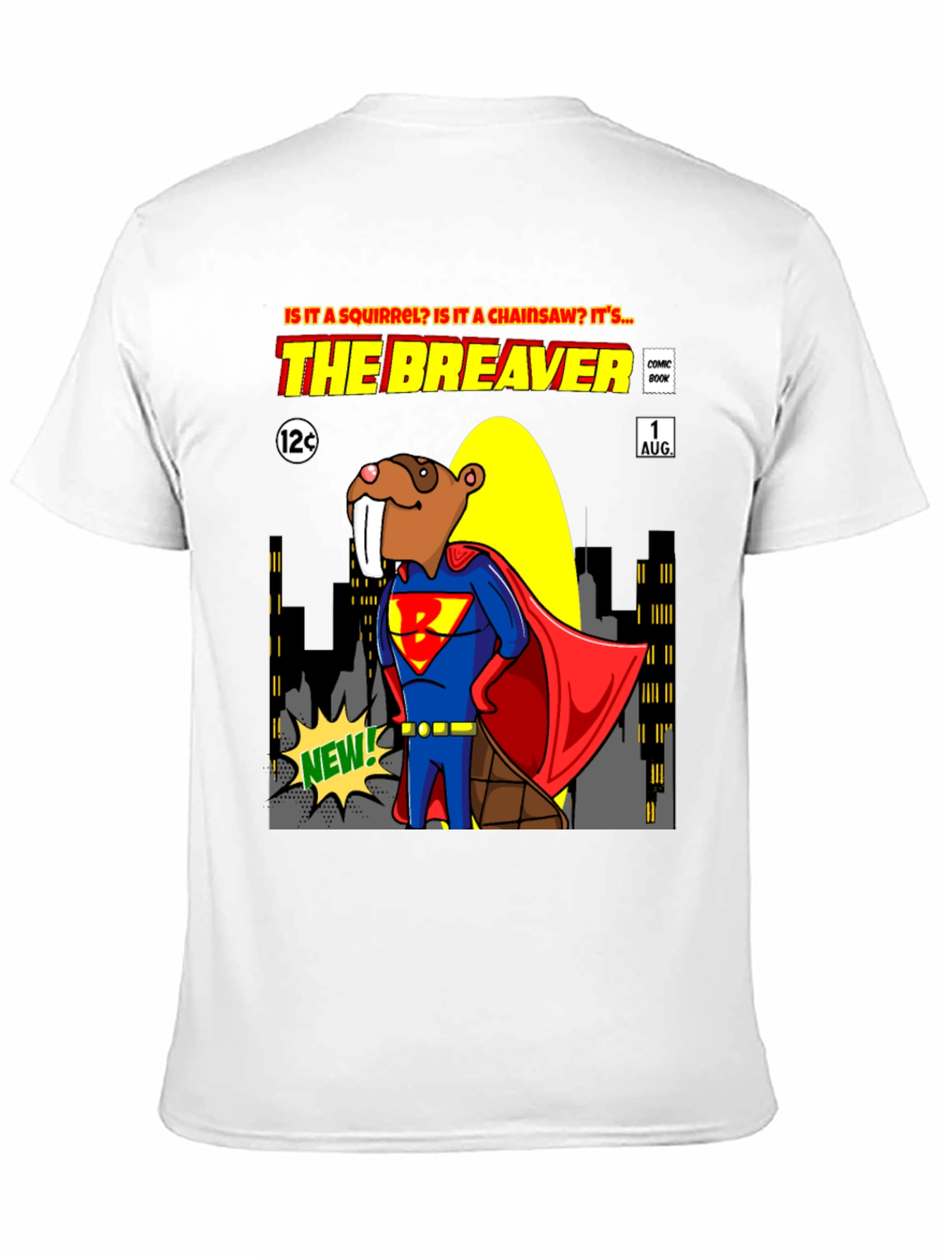 The Breaver Superman Comic Book T-Shirt