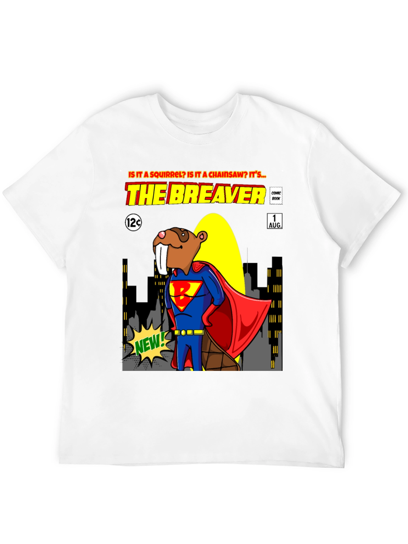 The Breaver Superman Comic Book T-Shirt