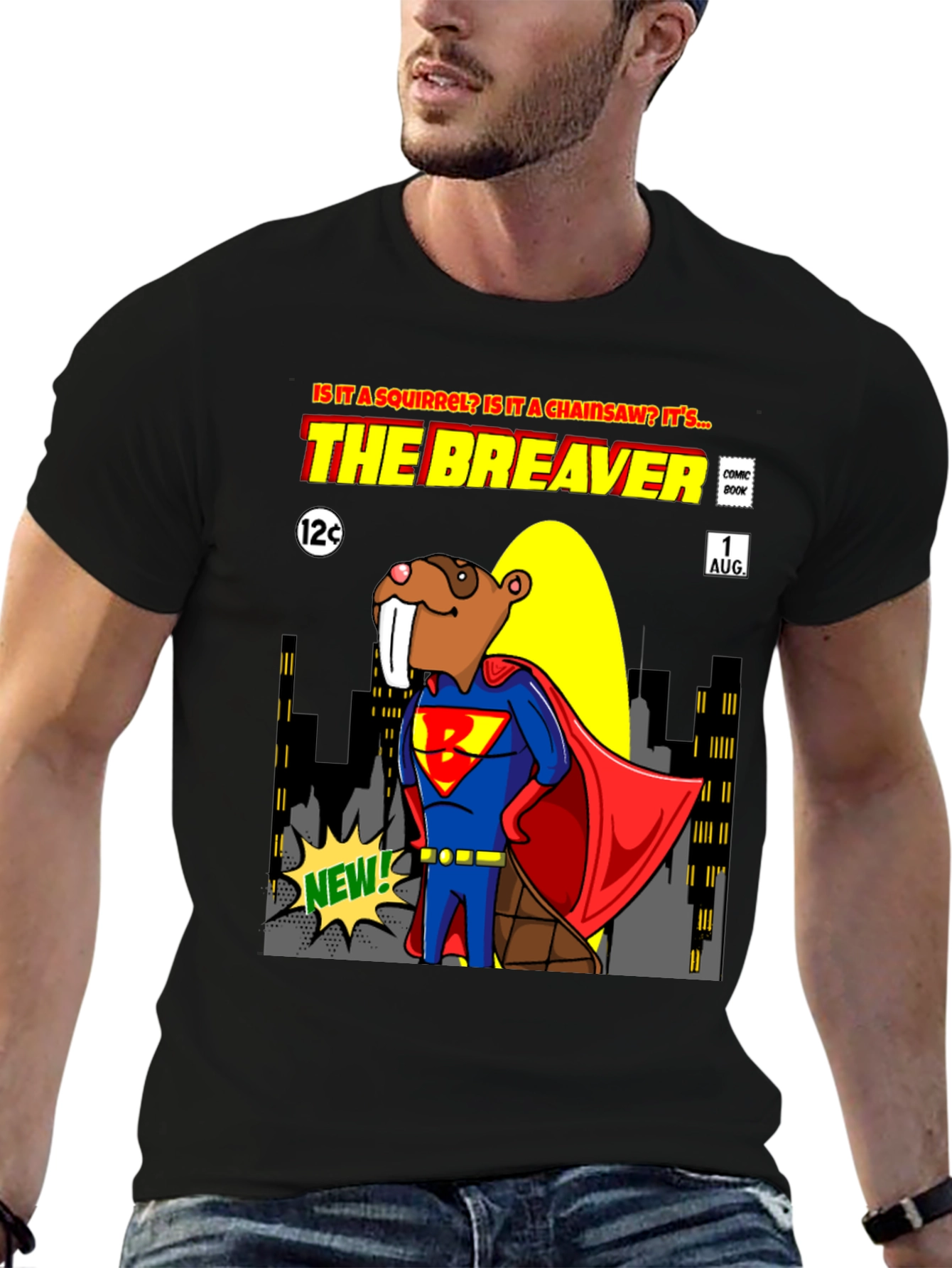 The Breaver Superman Comic Book T-Shirt