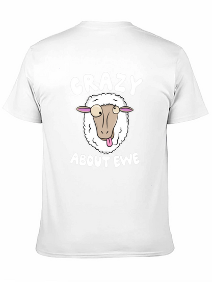Crazy About Ewe T-Shirt Funny Sheep Tee