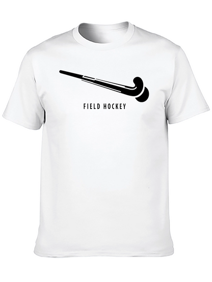 Field Hockey Stick Graphic Tee - Sporty Style