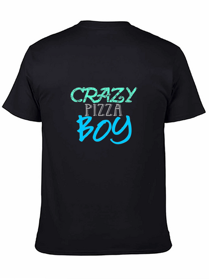 Crazy Pizza Boy Graphic Tee
