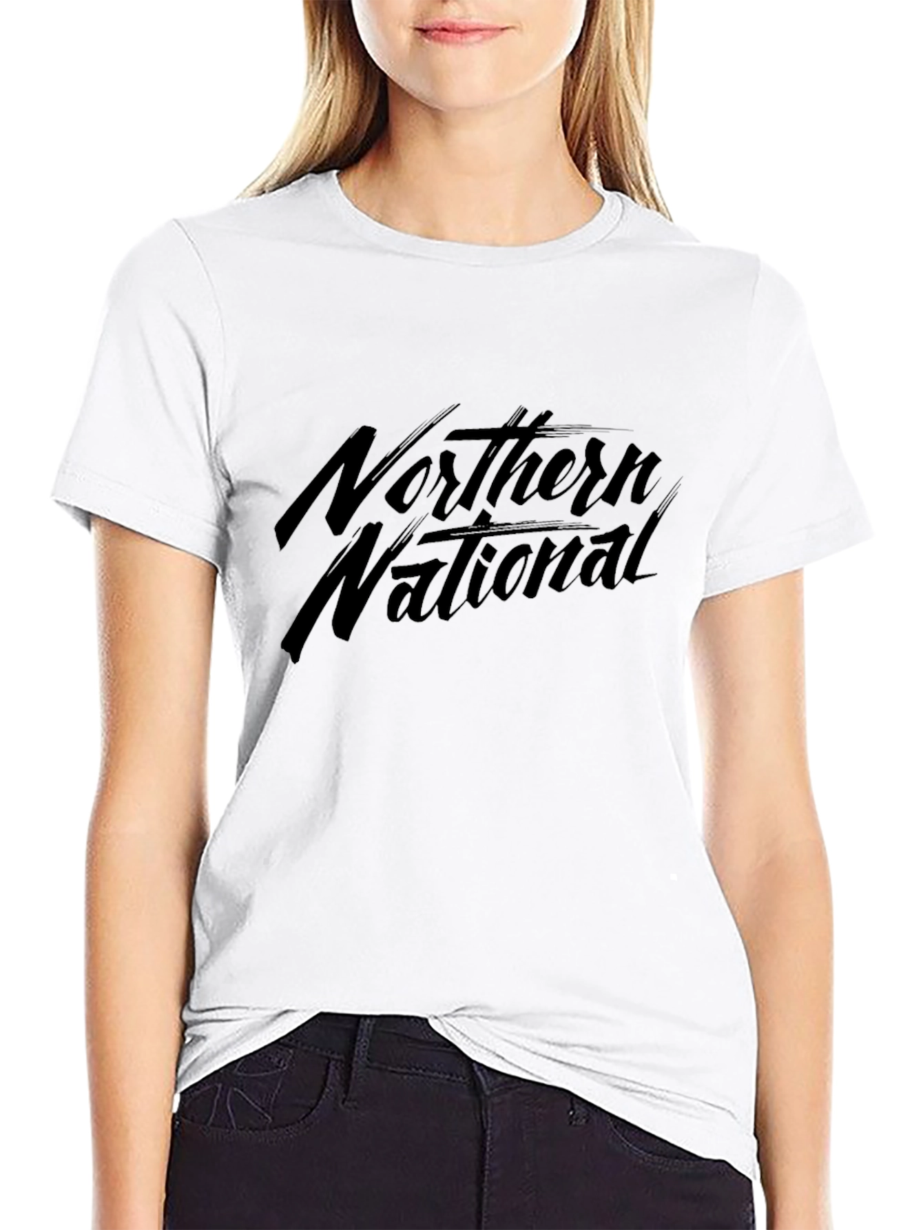Northern National Black Graphic Tee
