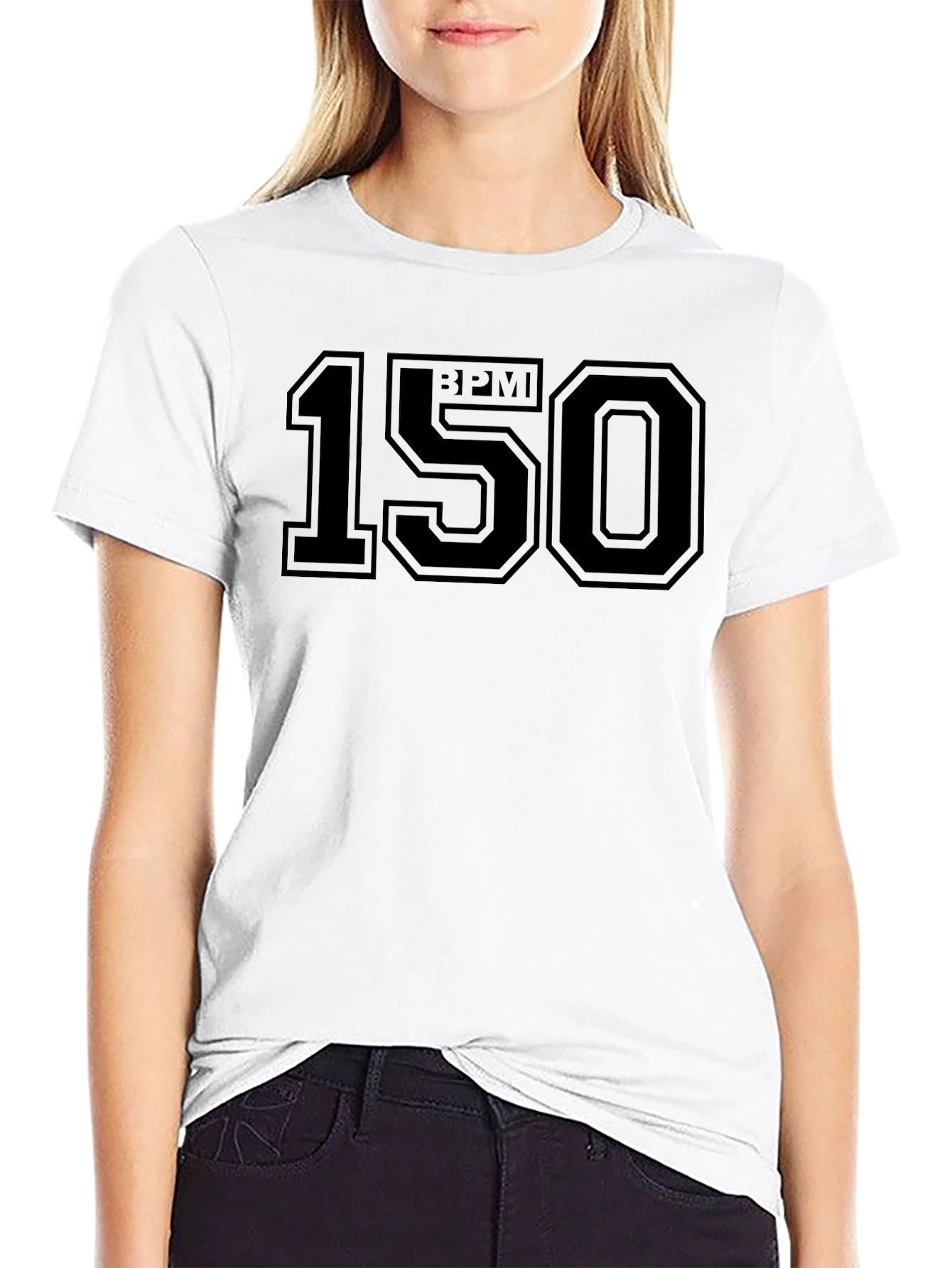 BPM 150 Black Graphic Tee