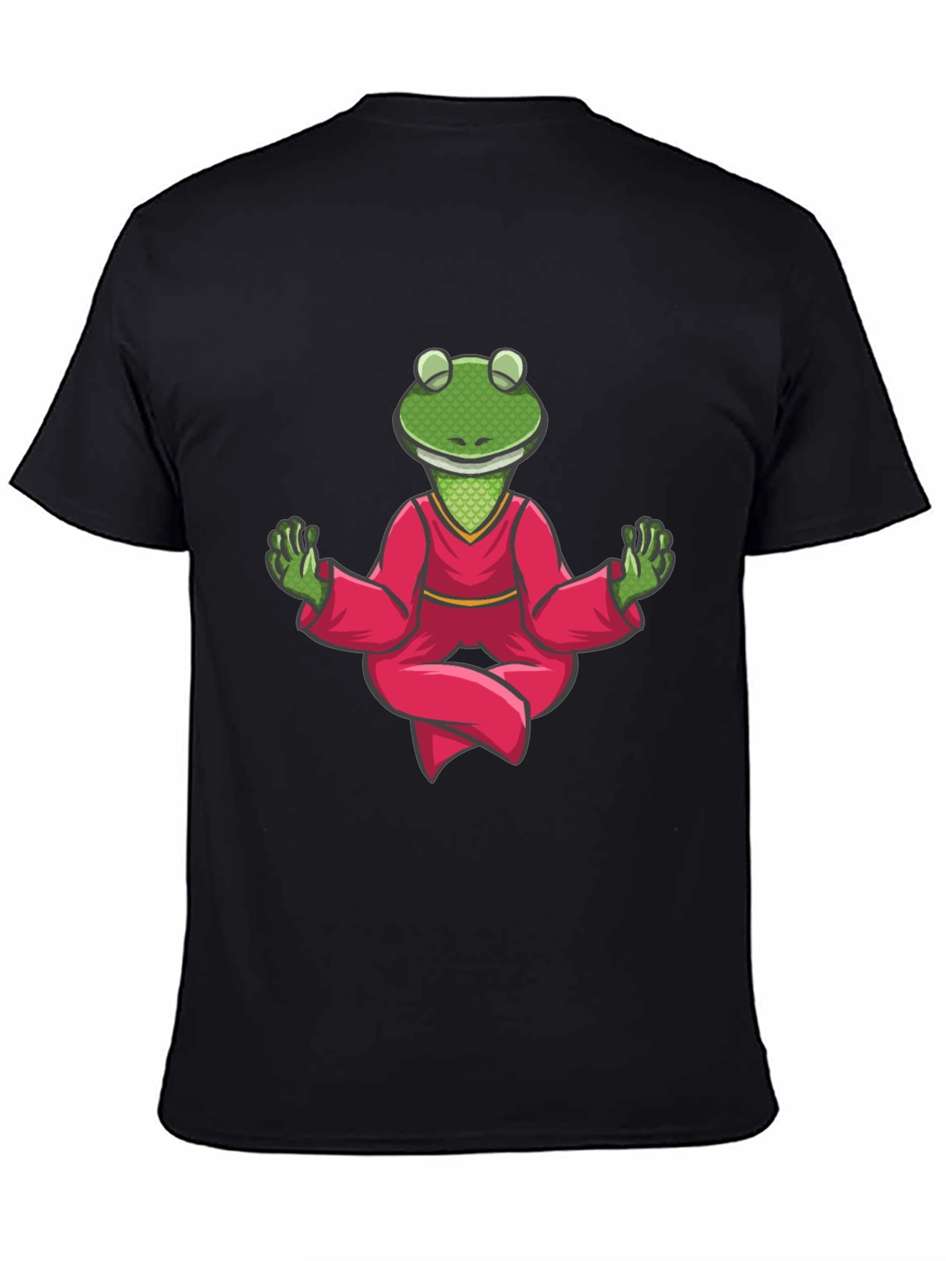 Meditating Frog T-Shirt - Zen Animal Tee
