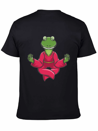 Meditating Frog T-Shirt - Zen Animal Tee