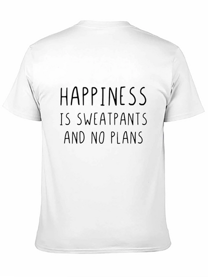 Happiness Sweatpants & No Plans T-Shirt