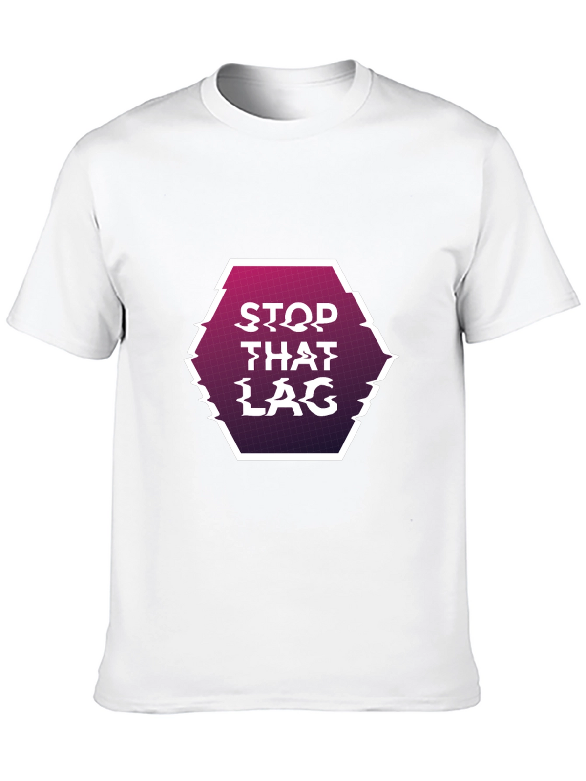 Stop That Lag Graphic Tee - Gamer Style