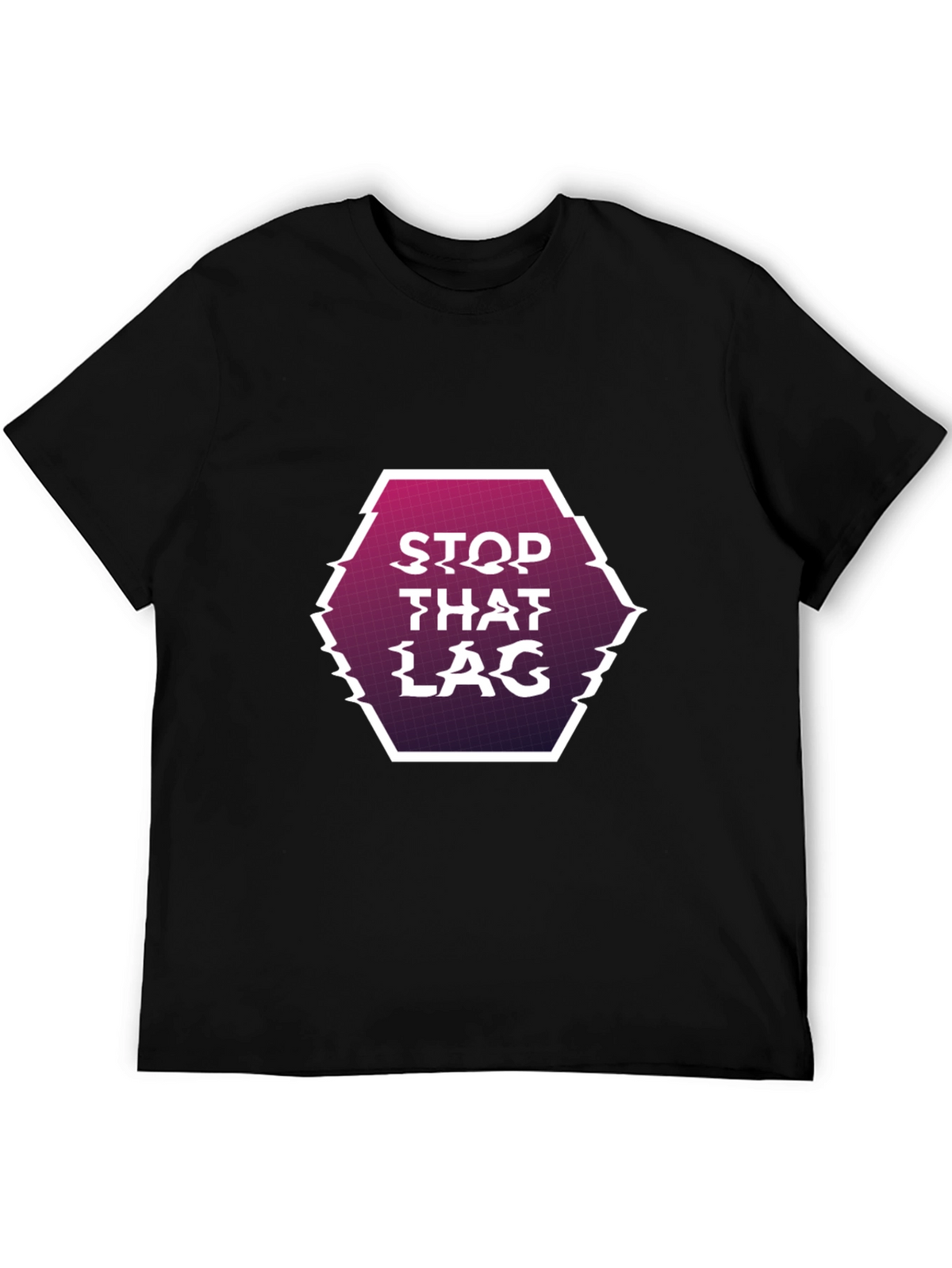 Stop That Lag Graphic Tee - Gamer Style