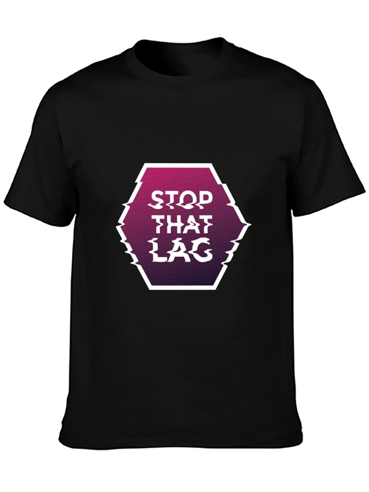 Stop That Lag Graphic Tee - Gamer Style