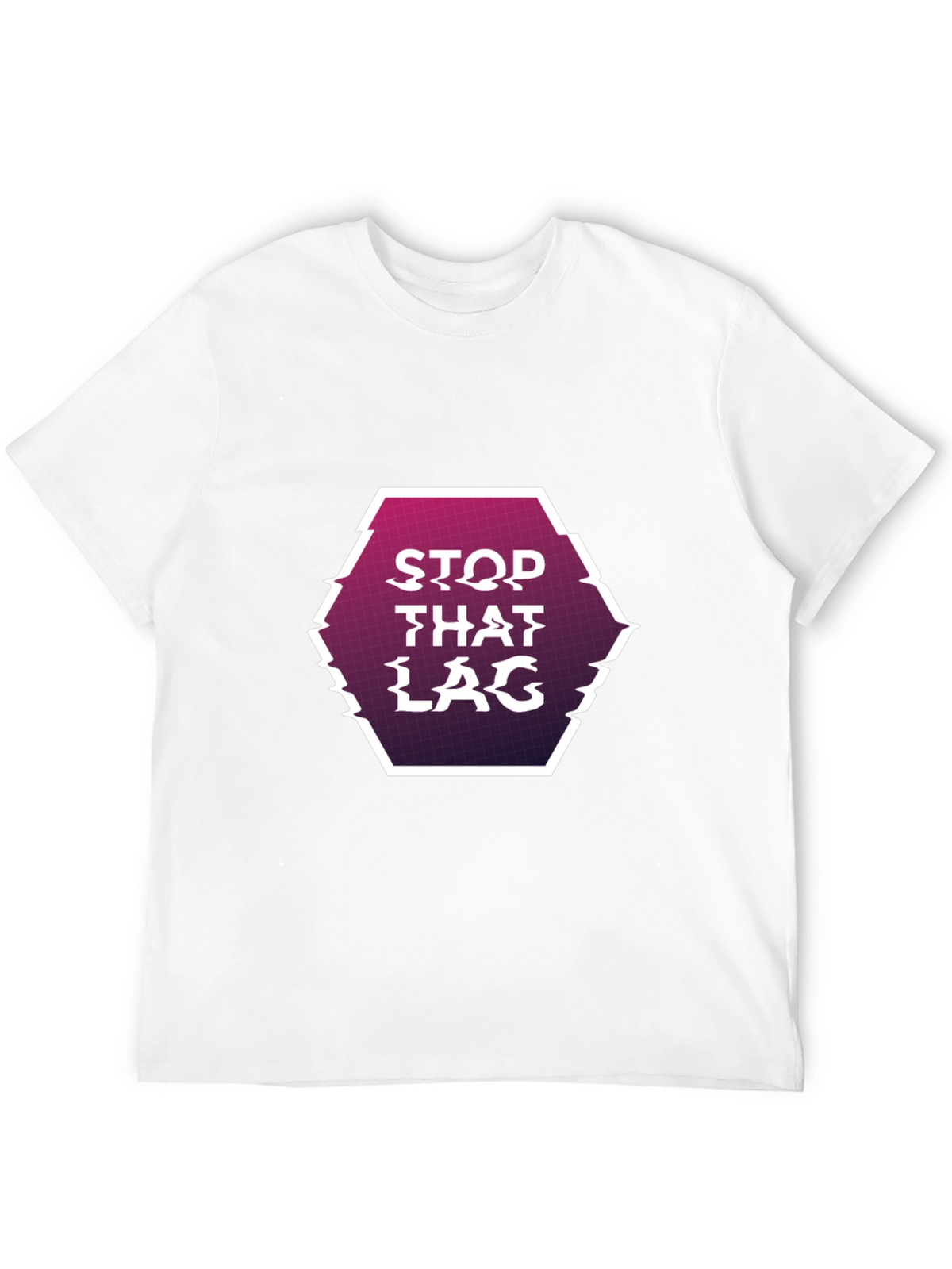 Stop That Lag Graphic Tee - Gamer Style