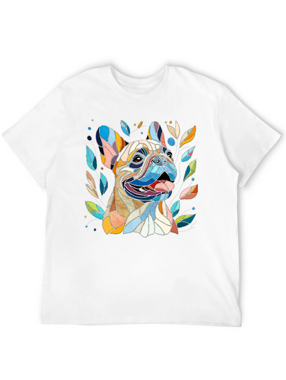 French Bulldog Art T-Shirt - Unique Dog Lover Gift
