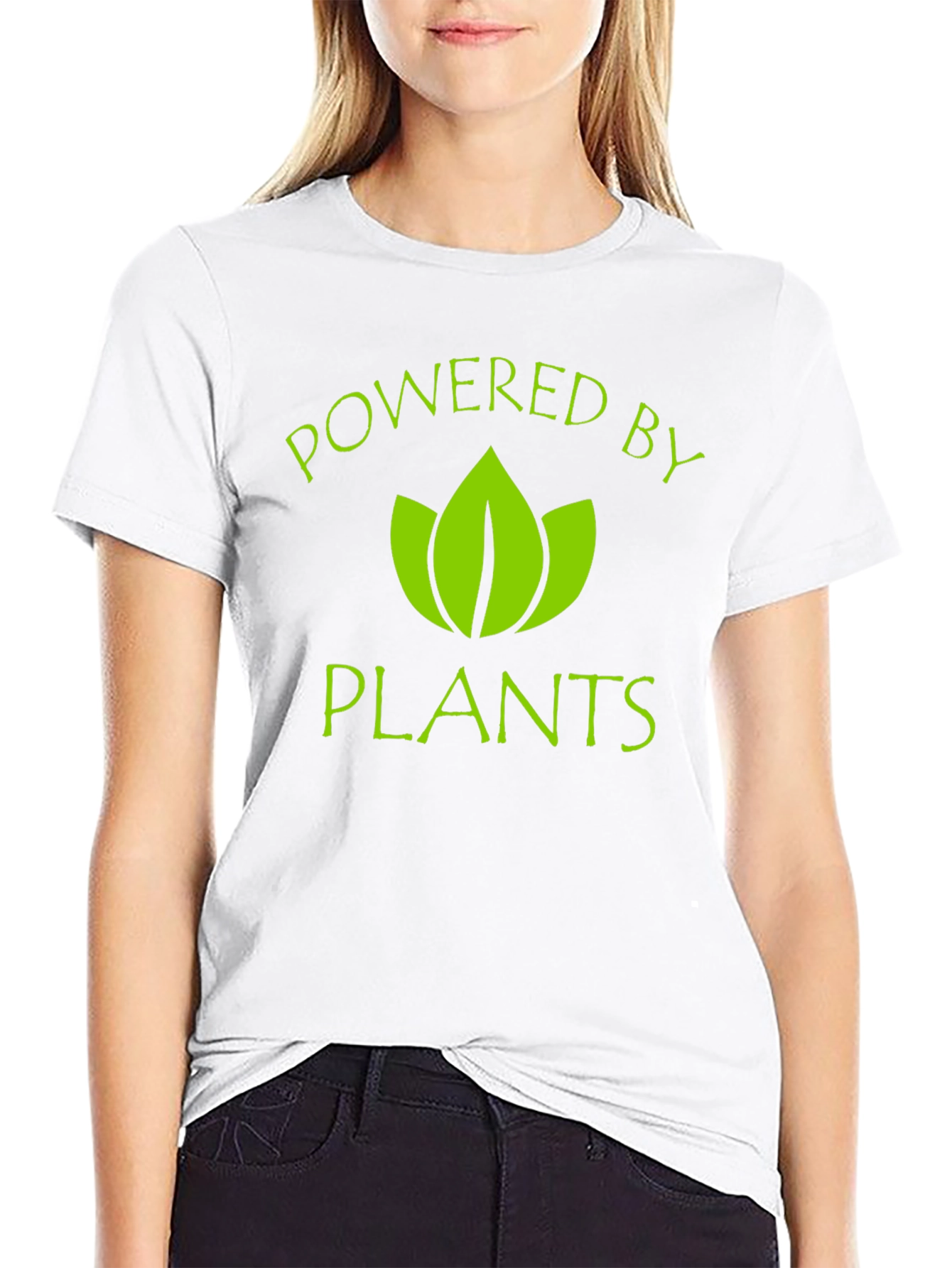 Powered By Plants Graphic T-Shirt
