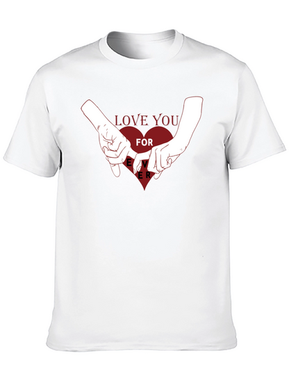 Love You Forever Graphic Tee - Black