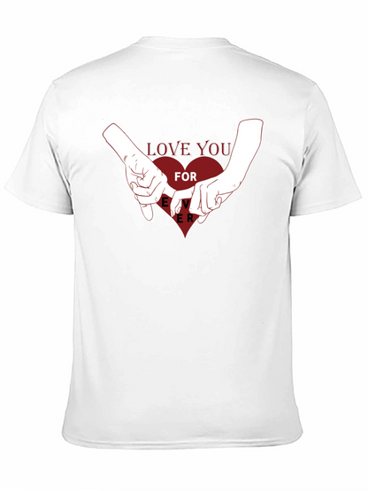 Love You Forever Graphic Tee - Black