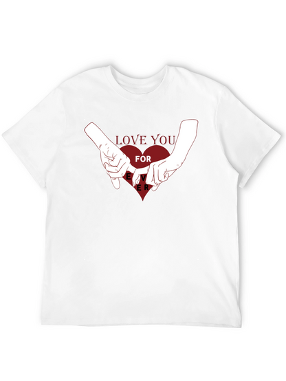 Love You Forever Graphic Tee - Black