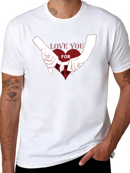 Love You Forever Graphic Tee - Black
