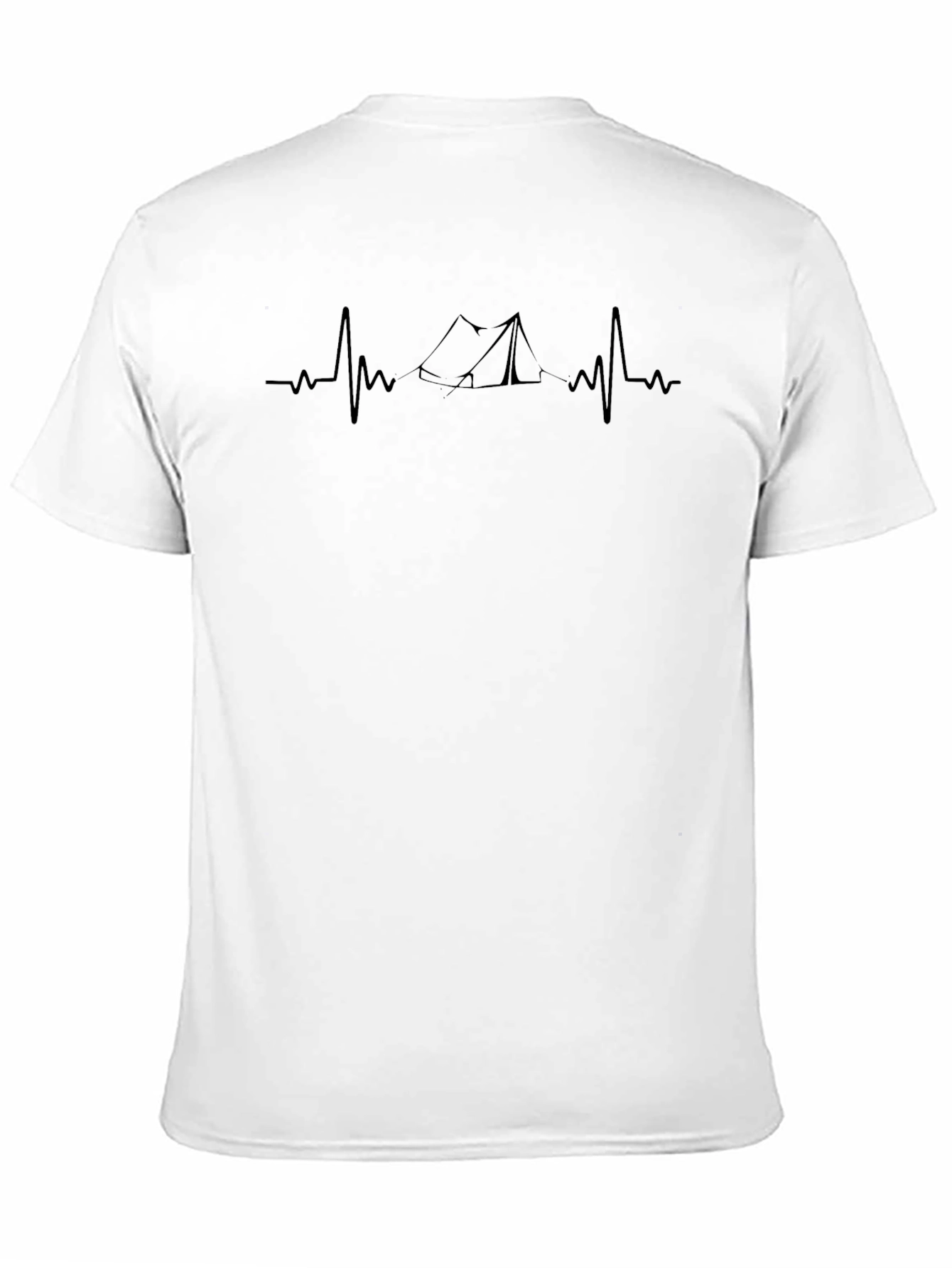 Camping Heartbeat T-Shirt - Adventure Tee