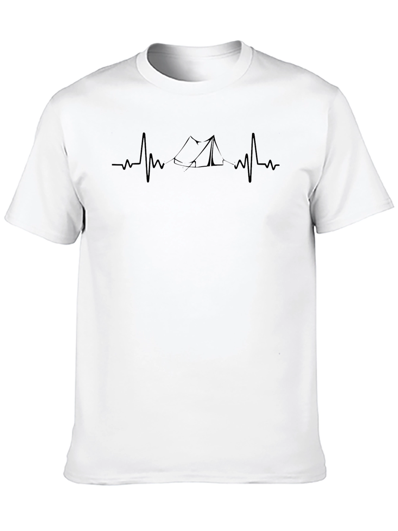 Camping Heartbeat T-Shirt - Adventure Tee