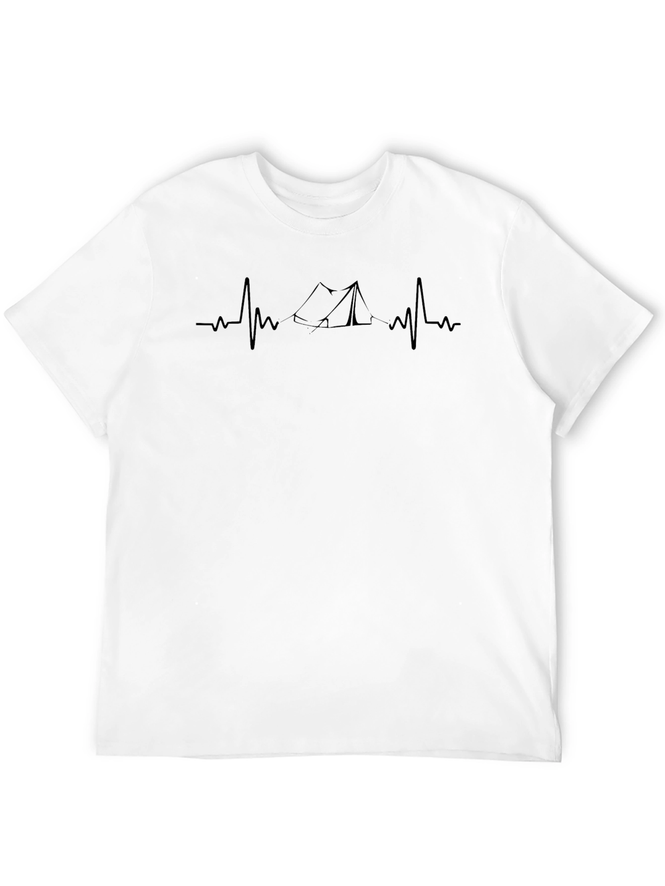 Camping Heartbeat T-Shirt - Adventure Tee