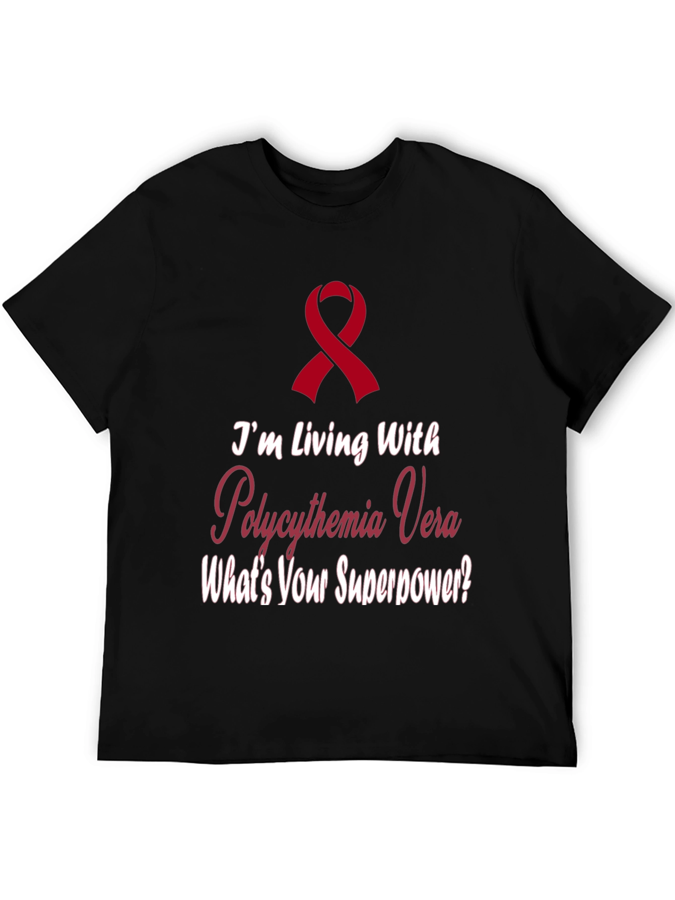 Polycythemia Vera Awareness Ribbon T-Shirt