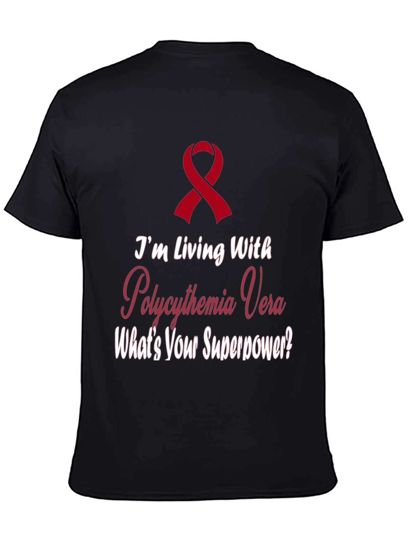 Polycythemia Vera Awareness Ribbon T-Shirt
