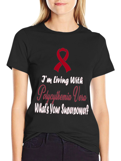 Polycythemia Vera Awareness Ribbon T-Shirt