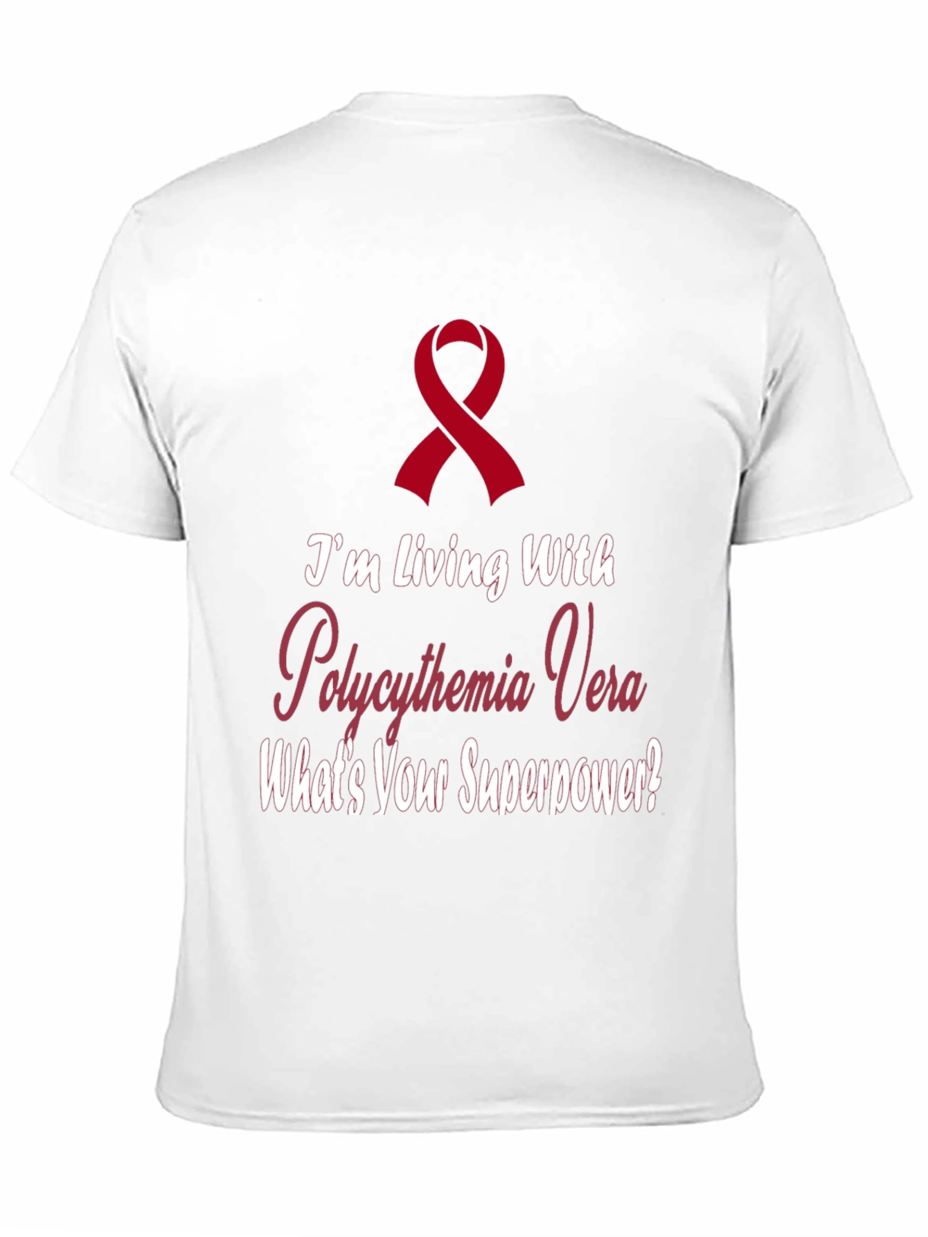 Polycythemia Vera Awareness Ribbon T-Shirt