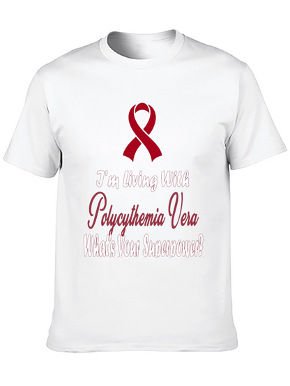Polycythemia Vera Awareness Ribbon T-Shirt