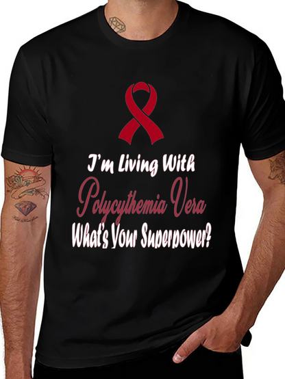 Polycythemia Vera Awareness Ribbon T-Shirt