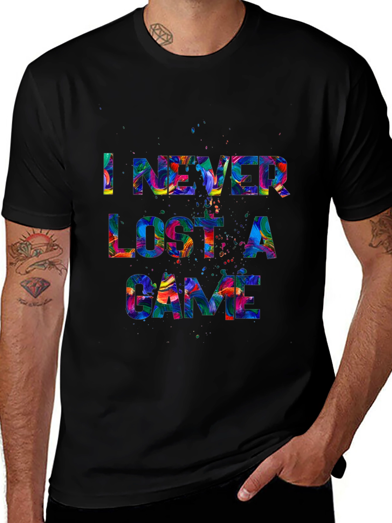 I Never Lost A Game Graphic T-Shirt