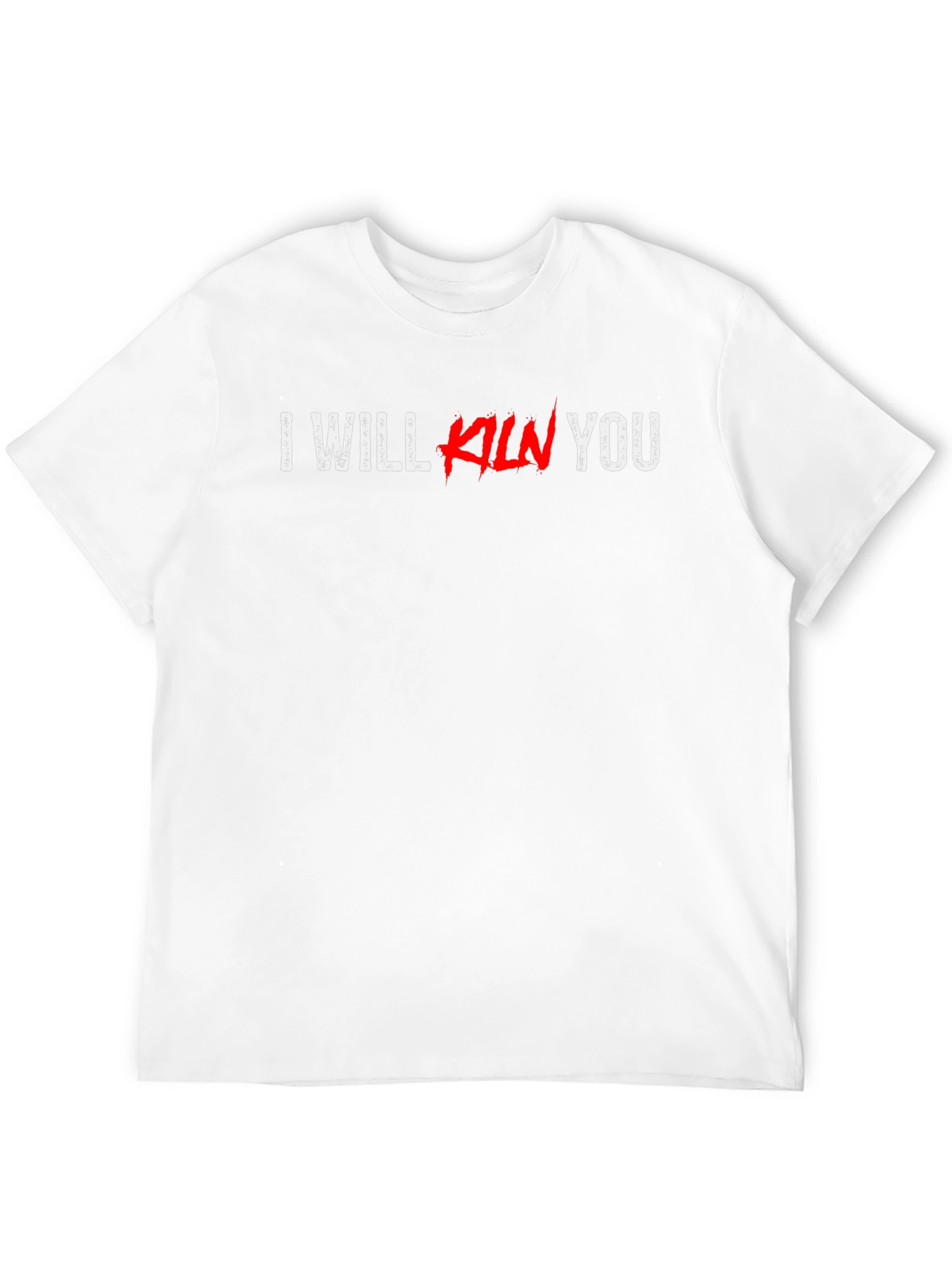 I Will Kill You Graphic T-Shirt - Black