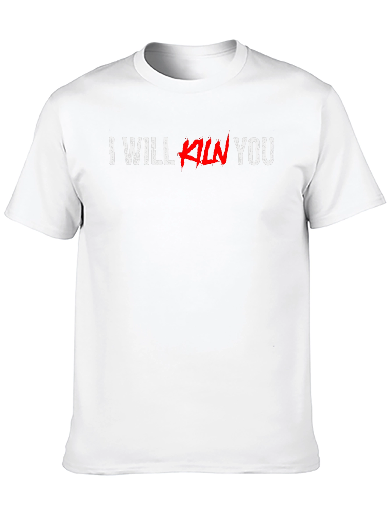 I Will Kill You Graphic T-Shirt - Black