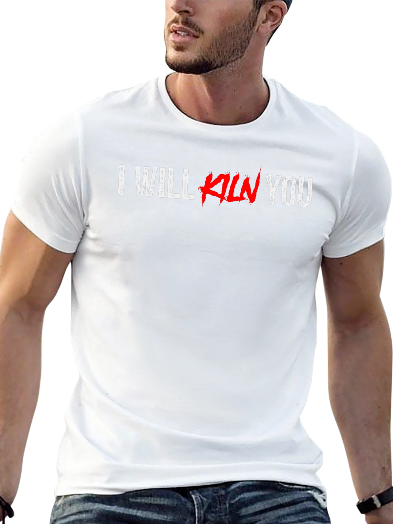 I Will Kill You Graphic T-Shirt - Black
