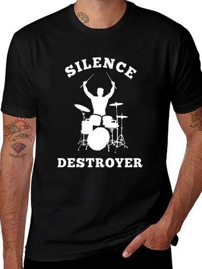 Silence Destroyer Graphic T-Shirt - Musician Tee