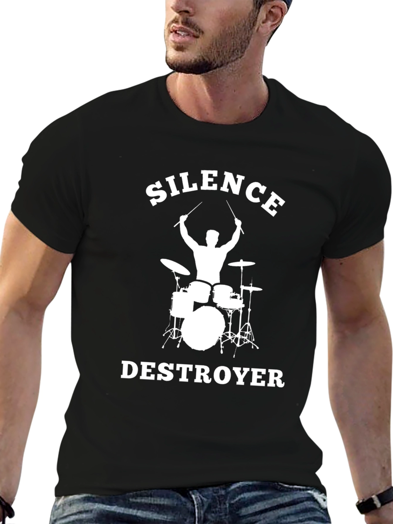 Silence Destroyer Graphic T-Shirt - Musician Tee