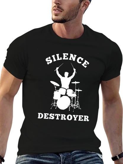 Silence Destroyer Graphic T-Shirt - Musician Tee
