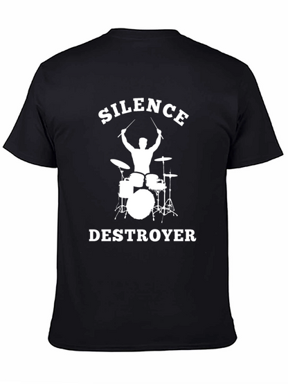 Silence Destroyer Graphic T-Shirt - Musician Tee
