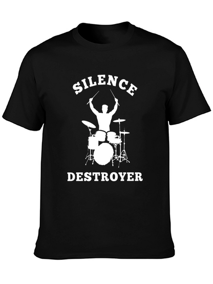 Silence Destroyer Graphic T-Shirt - Musician Tee