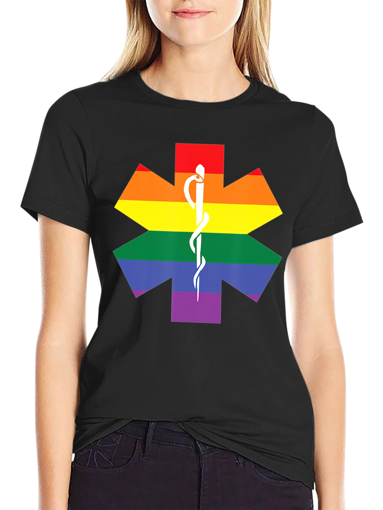 LGBT Star of Life T-Shirt