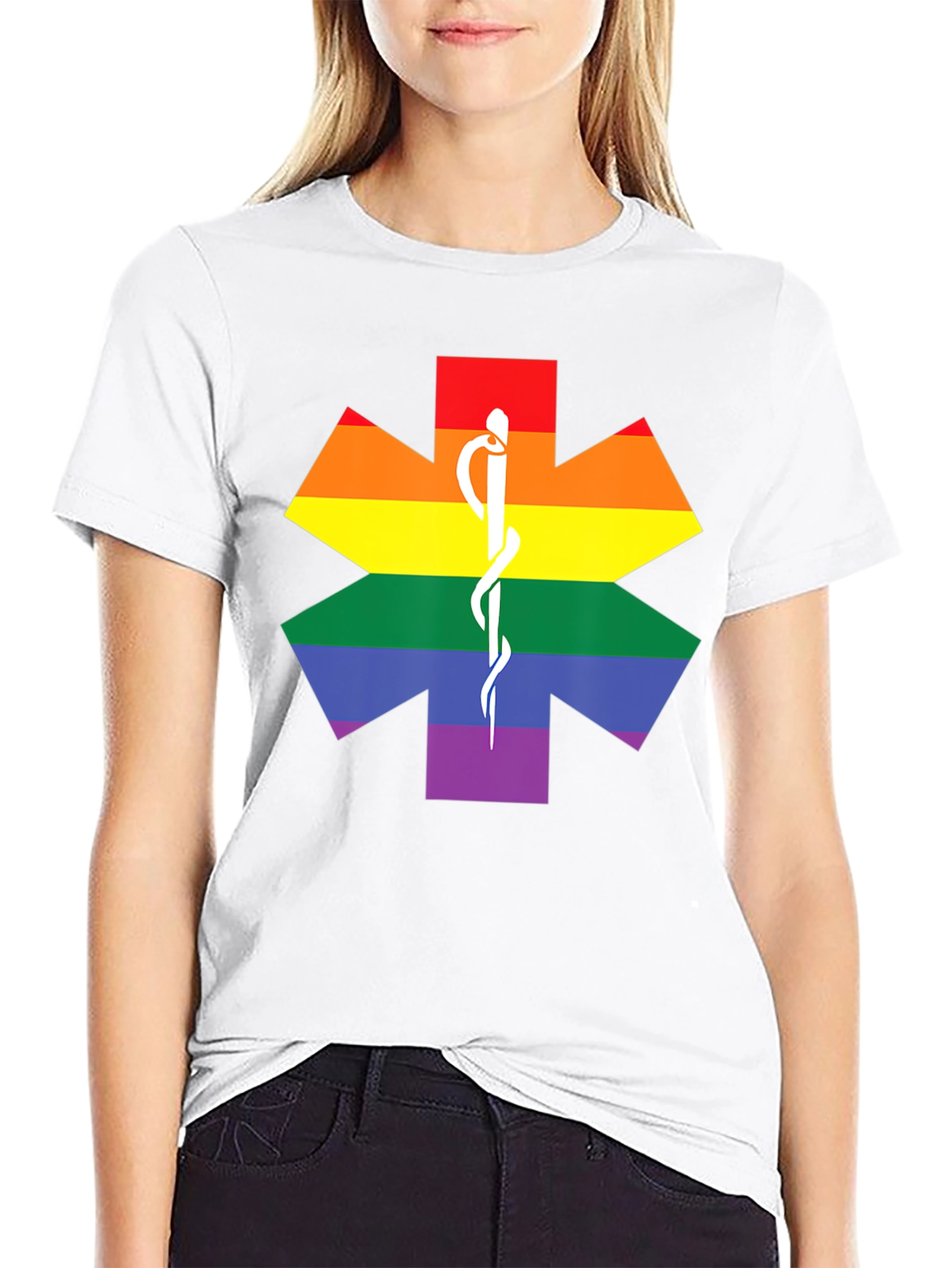 LGBT Star of Life T-Shirt