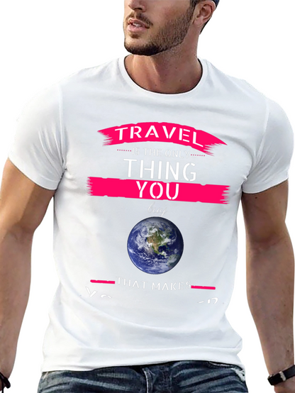 Travel is the Only Thing You Buy Graphic Tee